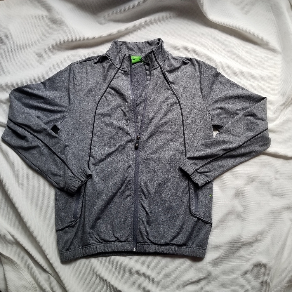Hugo Boss Modern Fit Lightweight Zip Front Jacket